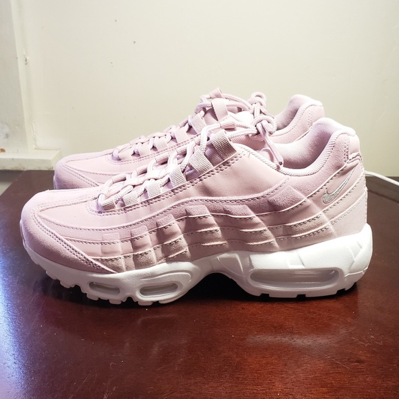 Nike Air Max 95 Plum Chalk 807443-503 - Picture 4 of 8